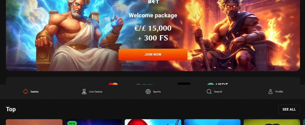 Browse top slot games
